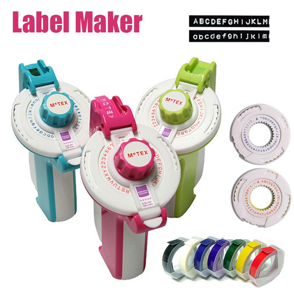 Original Motex Label Maker E-202 Manual 