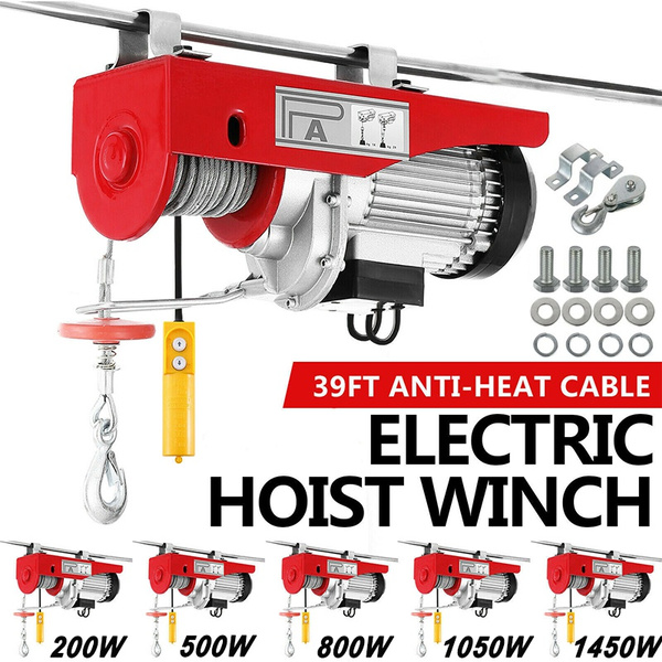 200-800KG Lift Electric Hoist Crane Double Line Lift Hoist Remote ...