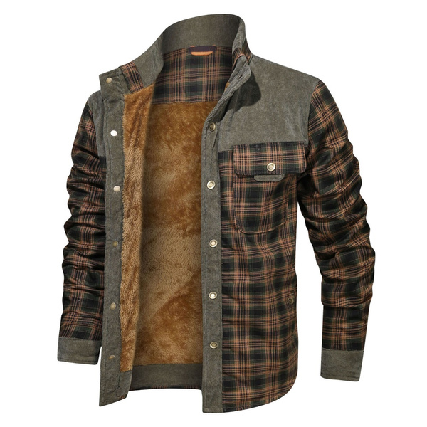 woolen shirt jacket