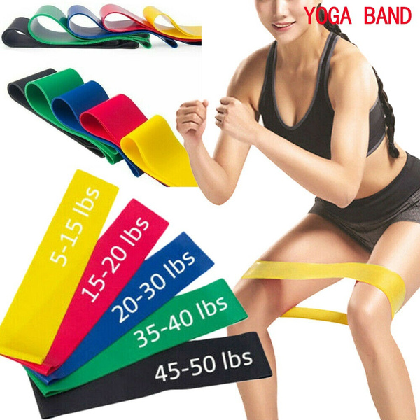 Five Kinds of Resistance Yoga Resistance Rubber Bands Indoor