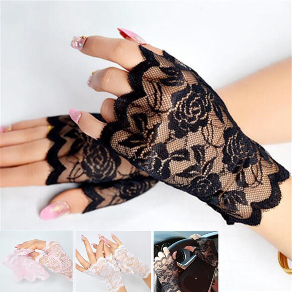 Adult Female Lace Gloves