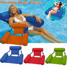 Summer, Swimming, floatingbedchairpool, floatingbedwater