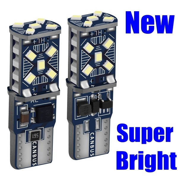 Bright 2PCS T10 W5W 194 198 158 New Super Bright Car LED Car Parking ...