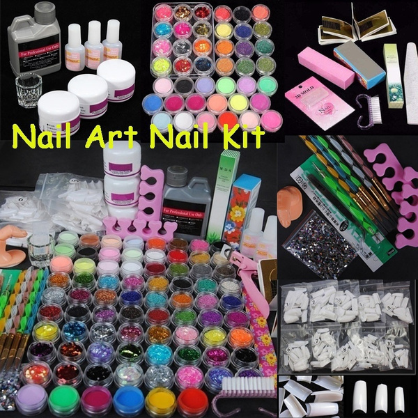 Buy BORN PRETTY Acrylic Nail kit Acrylic Powder and Liquid Set Professional  Nails Kit Acrylic Set for Beginners Nail Extension Carving with Acrylic Nail  Brush Home Neon Yellow Green Rose Colors Online