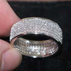 Sterling, Sterling Silver Jewelry, DIAMOND, 925 silver rings
