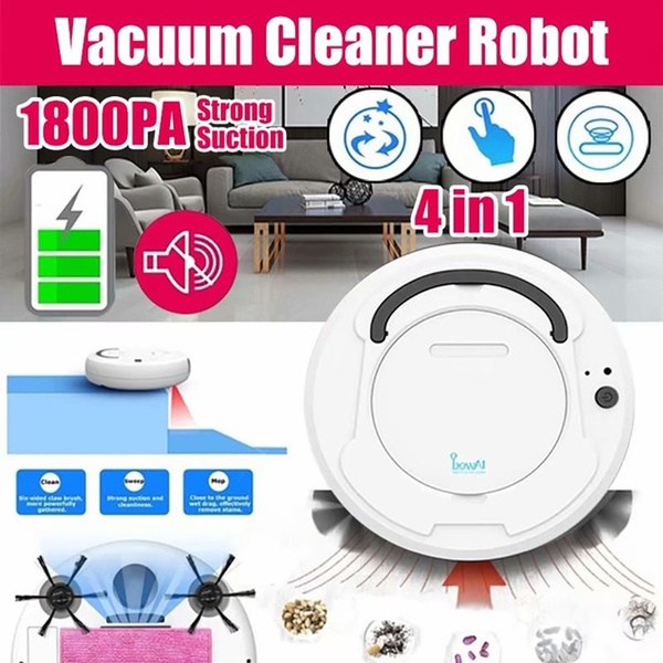 1800PA Strong Suction Automatic Rechargeable Smart Sweeping Robot Sensing Home Auto Cleaner Robot Intelligent Sweeping Robot Vacuum Cleaner Home | Wish
