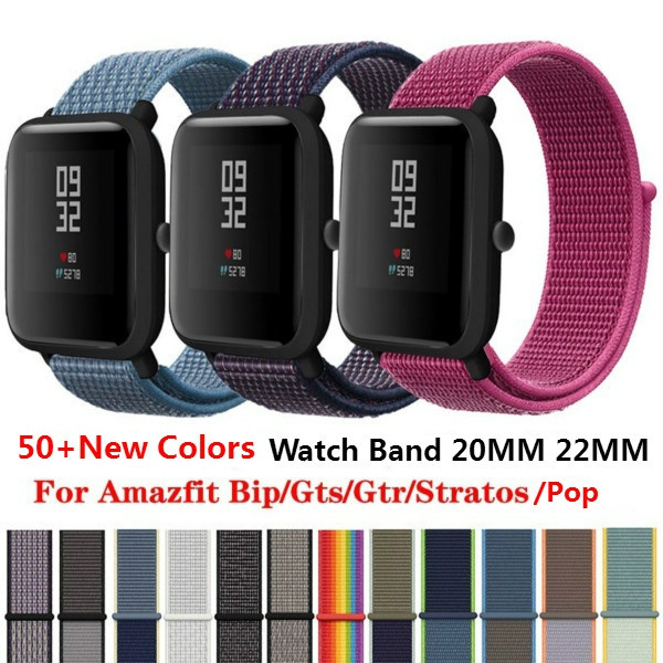 watch band For Huami Amazfit Smart Watch Band 20mm 22mm For Xiaomi