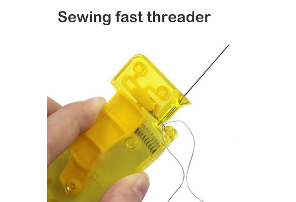 Goutui 1/2 PCS Sewing Needle Threader Automatic Thread Guiding Tool Sewing Supplies for Elderly