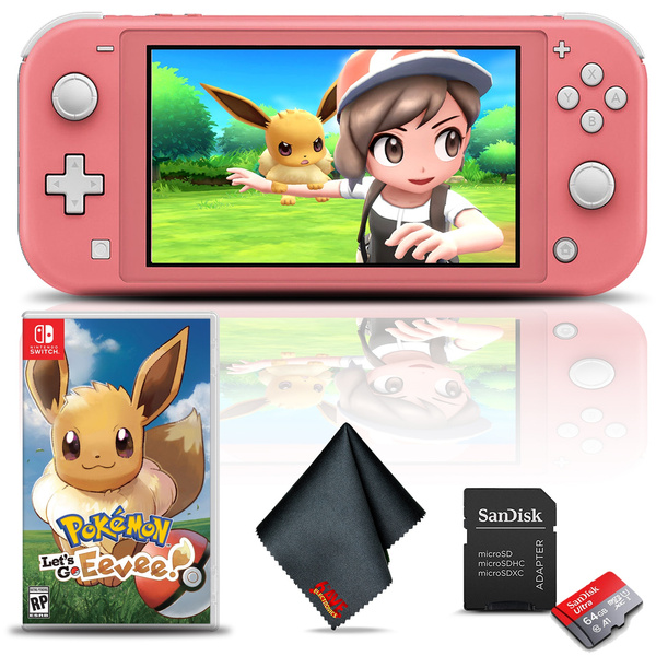 Nintendo switch lite shop let's go eevee