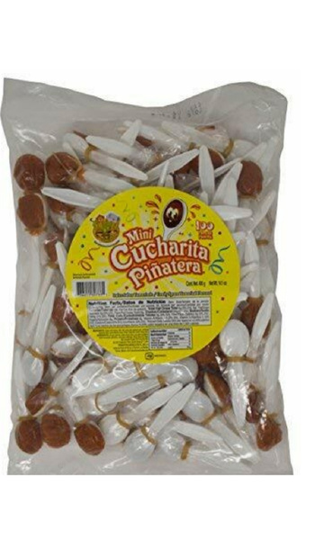 Cucharita Pinatera Tamarind Flavored Mexican Candy Spoon 100 pcs ...