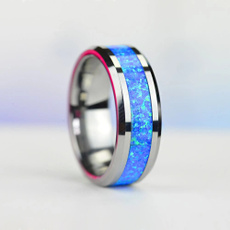 Blues, ringsformen, tungstenring, wedding ring