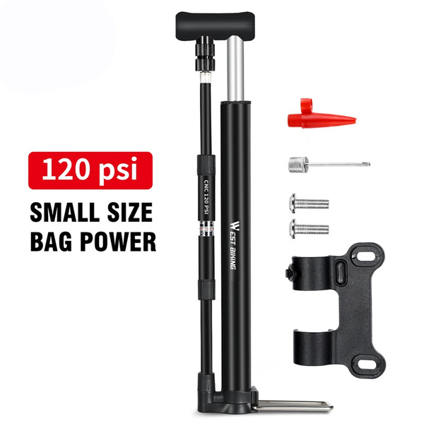 120PSI High Pressure Bicycle Pump Vertical Pump Riding Equipment
