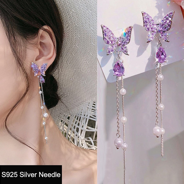 butterfly earrings wish