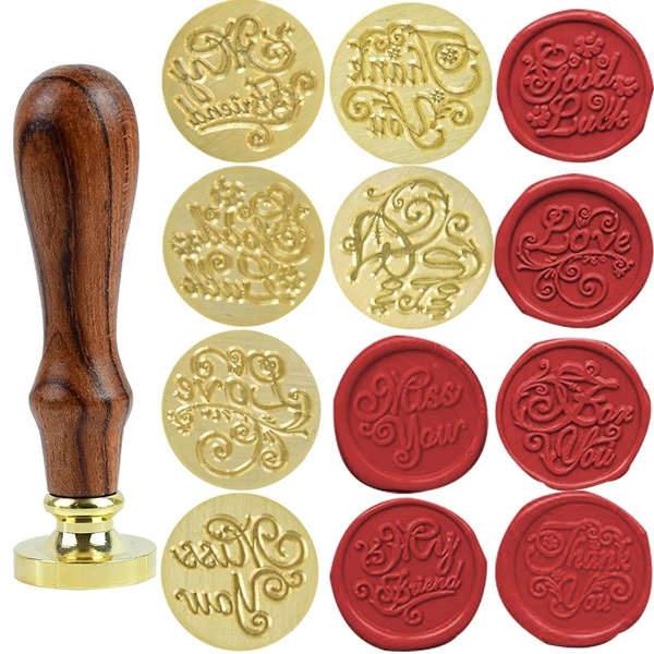 LOVE Wax Seal Stamp / Wedding Party Invitation / Envelop Seal