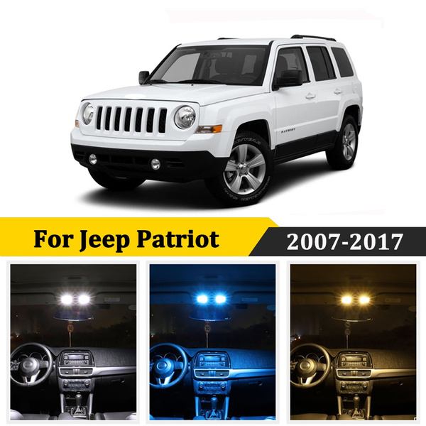 8Pcs Canbus Car LED Interior Map Dome Light License Plate Lamp For Jeep ...