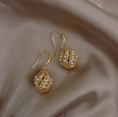 Fashion, Dangle Earring, Jewelry, gold
