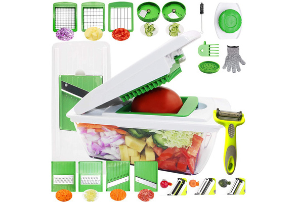 Details about   Safe Slice Mandoline Slicer Meal Prep Dicer for Vegetables Julienne 