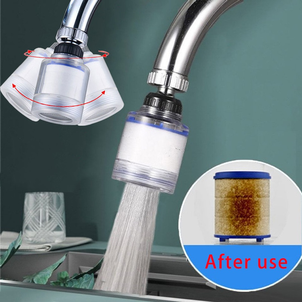 360 Rotating Home Water Tap Purifier Remove Harmful Substance for Kitchen Sink Faucet Filter