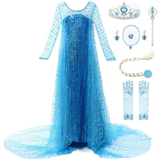 elsa dress, Cosplay, Princess, Dress