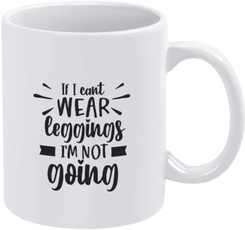 Funny, Leggings, Gifts, Cup