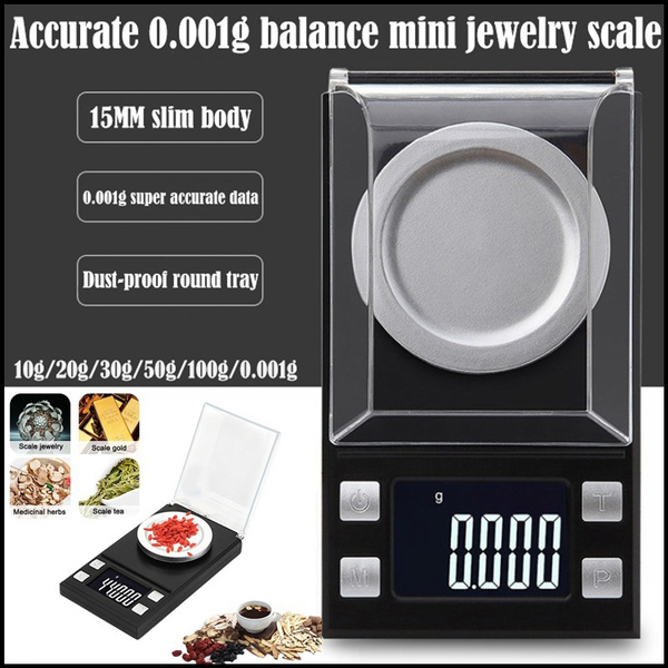 10g/20g/50g/100g Mini Portable Electronic Digital Scale 0.001g