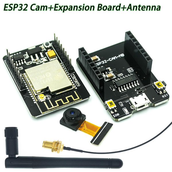 ESP32-CAM Development Board ESP32 WIFI Bluetooth Camera Module OV2640 +  Antenna