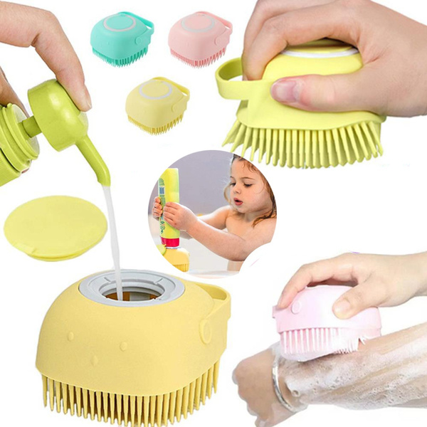 Body Bath Brush Silicone Soft Cleaning Bath Body Brush Skin