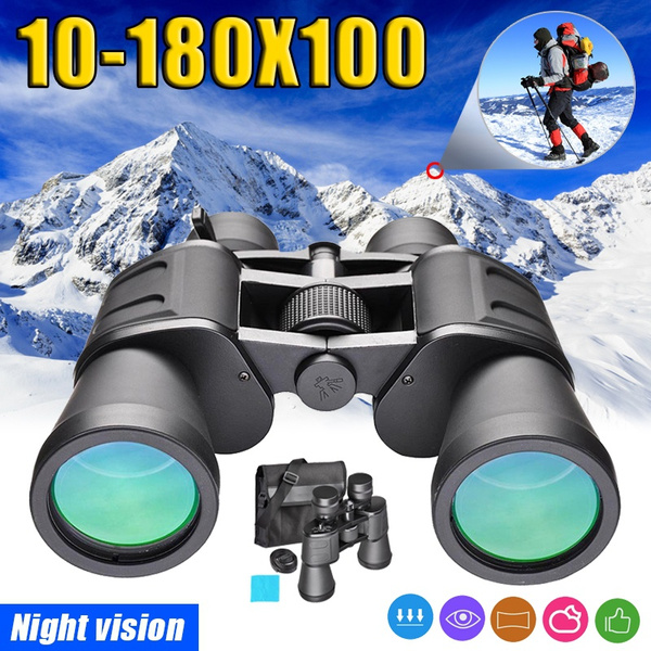 10180x100 Handheld Outdoor Binoculars Bird Watching Tourism Night