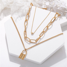 multilayerchainnecklace, Fashion, Star, Jewelry
