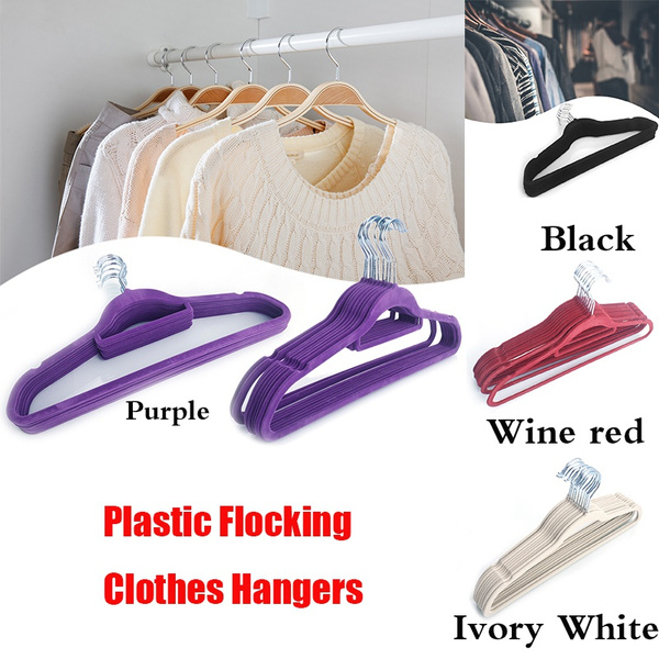 Red Plastic Coat Hangers