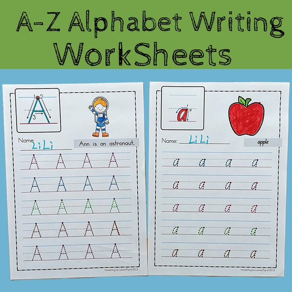 Alphabet Tracing Workbook: Preschool writing Workbook with Sight words for  Pre K, Kindergarten and Kids Ages 3-5, letter tracing paper for kids  (Paperback)