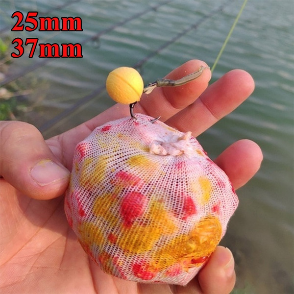 1/3/5m Fishing Mesh Bait Bag Wide PVA Carp Fishing Tools Universal