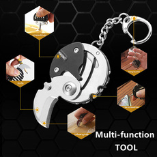Multifunctional tool, Key Chain, unboxingtool, portabletool