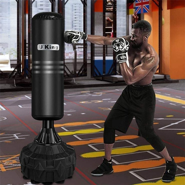 Free standing store heavy punching bag