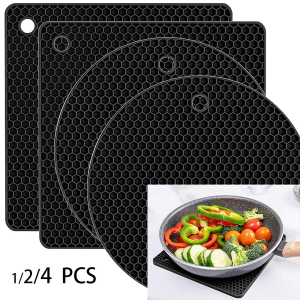 Pot Holders For Kitchen Heat Resistant Silicone Hot Pads Pot