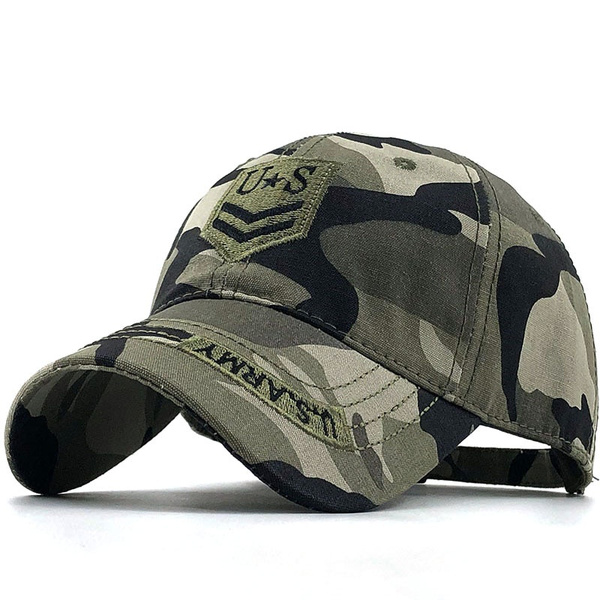 Camo Baseball Cap Fishing Caps Men 