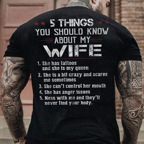 crazy wife shirts