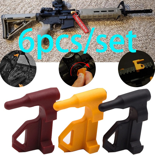 Tactical 6PCS Safety Flag Includes Builtin Flat Tool and Sliding
