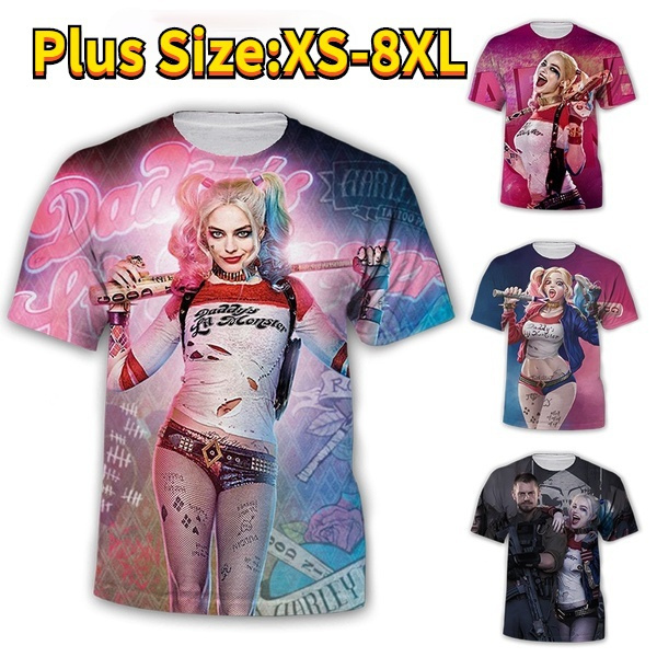 Harley quinn clearance t shirt movie