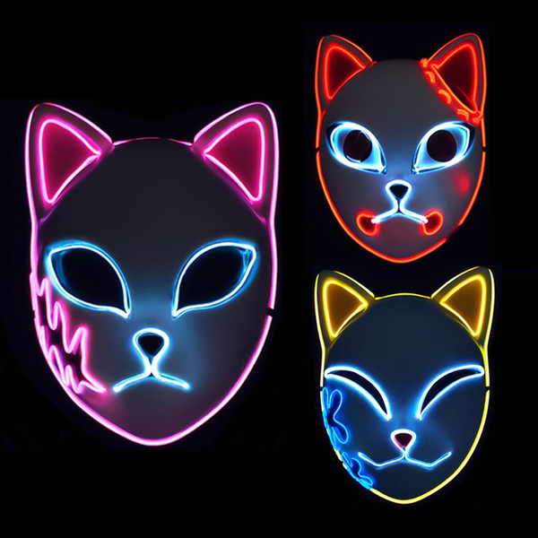 Buy Sabito Fox Mask - Demon Slayer Cosplay Mask 