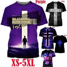 Summer, Christian, Cross, T Shirts
