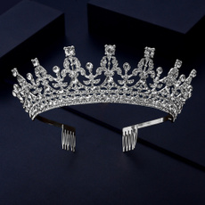 bridalhairaccessorie, crown, Rhinestone, hair