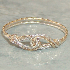 Infinity, Jewelry, gold, Silver Ring