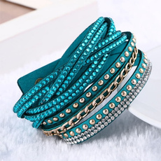 Crystal Bracelet, Jewelry, Crystal, Multi-layer