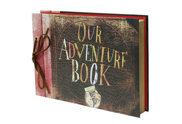 Our My Adventure Book Album Vintage Handmade Pixar DIY Travel