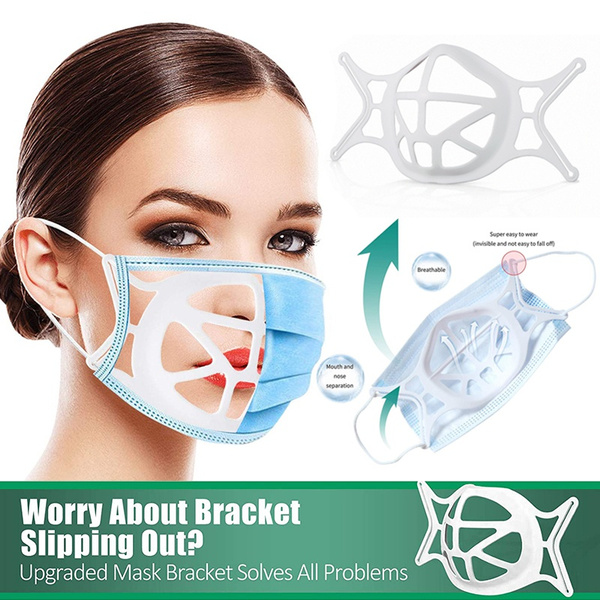 3D Face Mask Bracket Upgrade Face Mask Inner Support Frame More Space for Comfortable Breathing