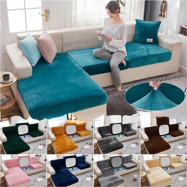 Stretchy Couch Seat Cushion Cover Sofa Loveseat Slipcover Furniture Protector * 
