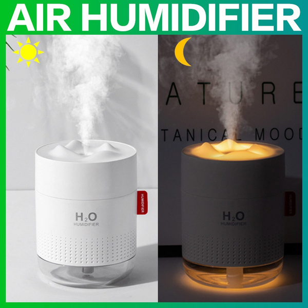 New LED Nightlights High Fogging Electric Air Diffuser Aroma Oil Humidifier LED Night Light Up