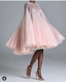 pink, gowns, tulle, Princess