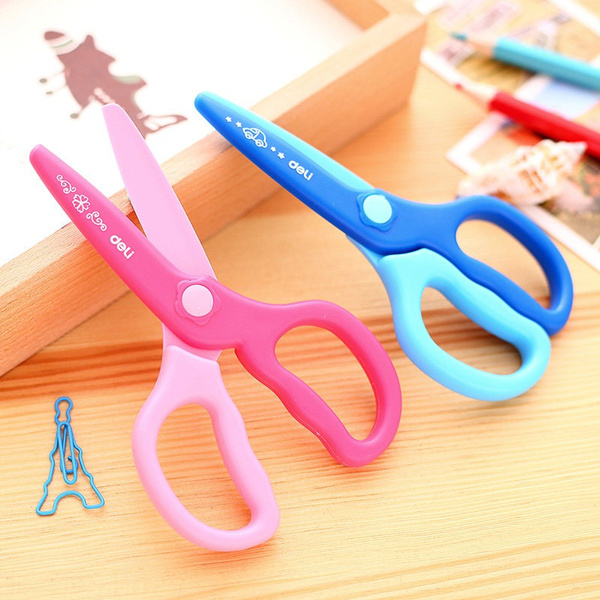 Wholesale 5 Safety Scissors - Assorted Colors - DollarDays
